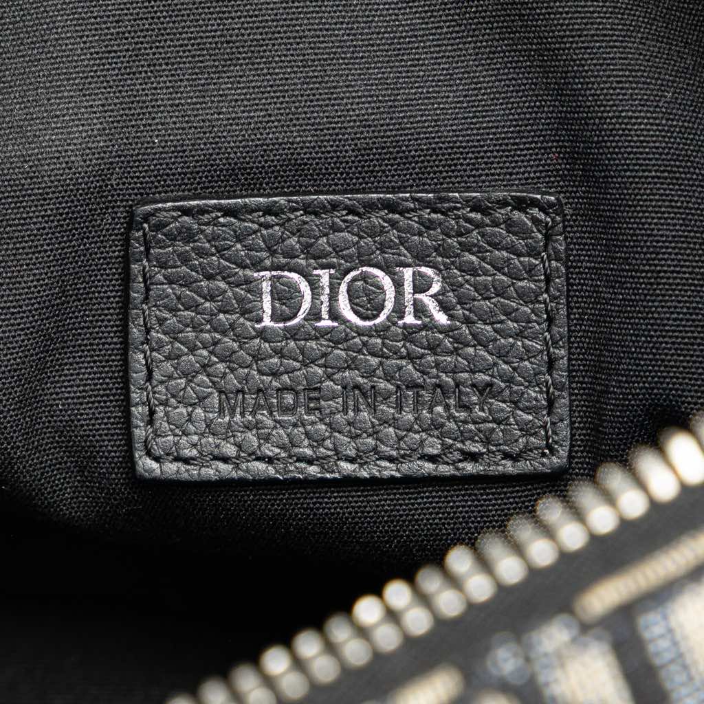 Dior Oblique Canvas Saddle Crossbody - 5