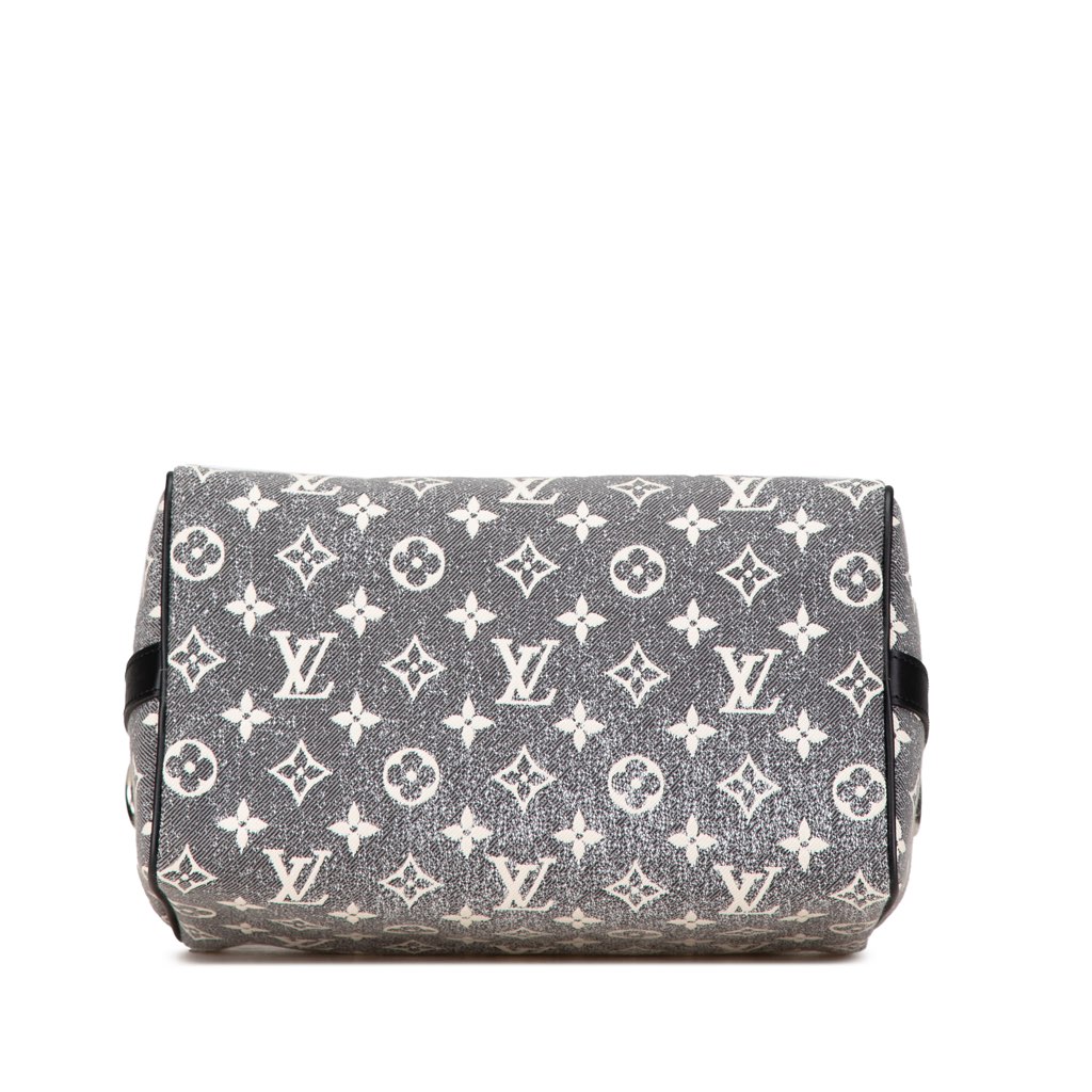 Louis Vuitton Monogram Jacquard Denim Speedy Bandouliere 25 - 3