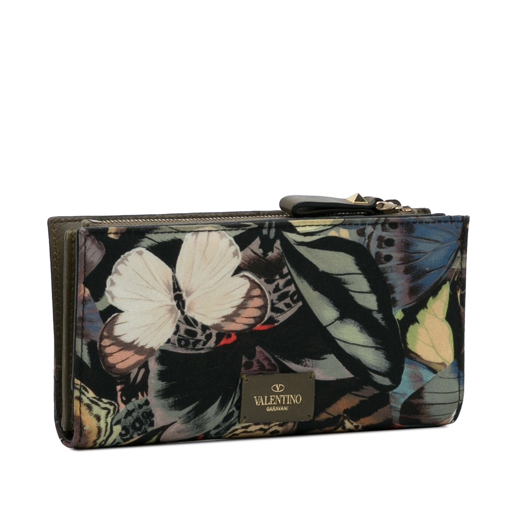 Valentino Printed Canvas Wallet - 2