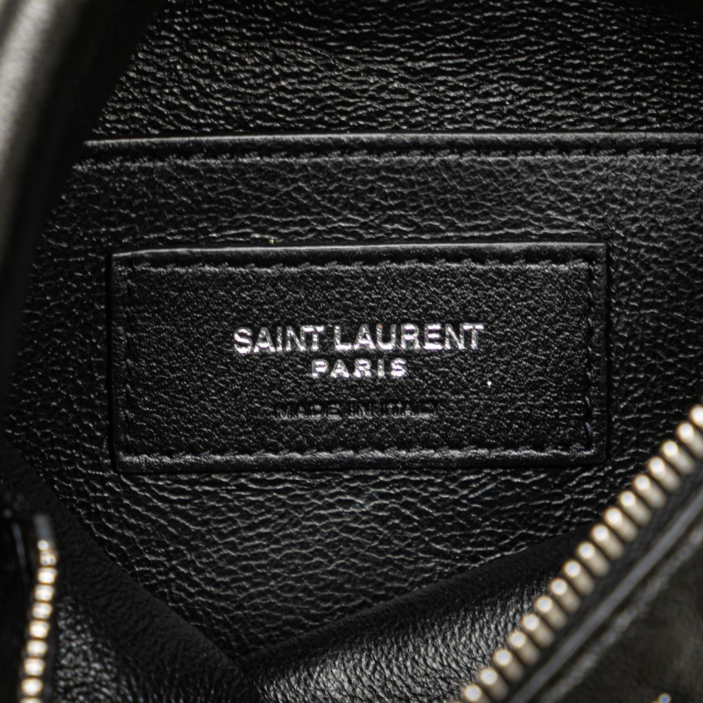 Saint Laurent Antiqued Lambskin Sid Flat Crossbody - 5