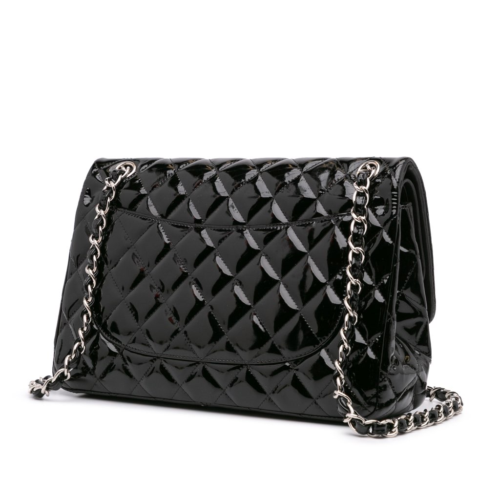 Chanel Jumbo Classic Patent Double Flap - 2