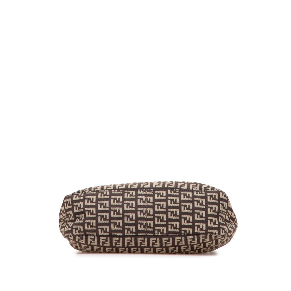 Fendi Zucchino Canvas Shoulder Bag - Image 6