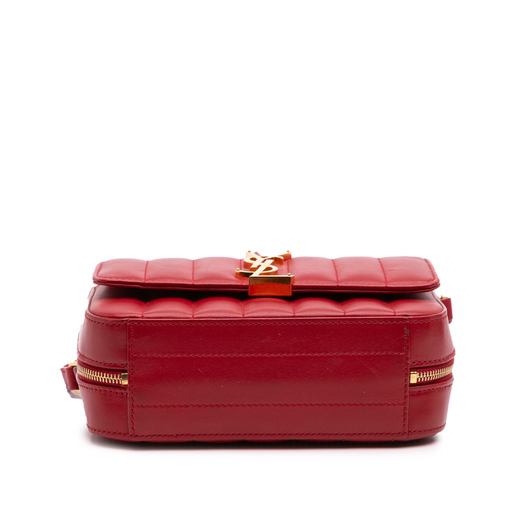Saint Laurent Toy Lambskin Vicky Crossbody - 3