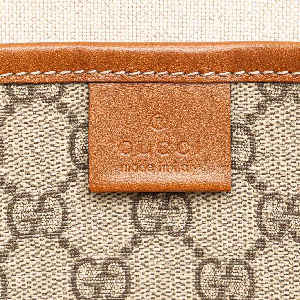 Gucci Medium GG Supreme Web Loop Tote - 5