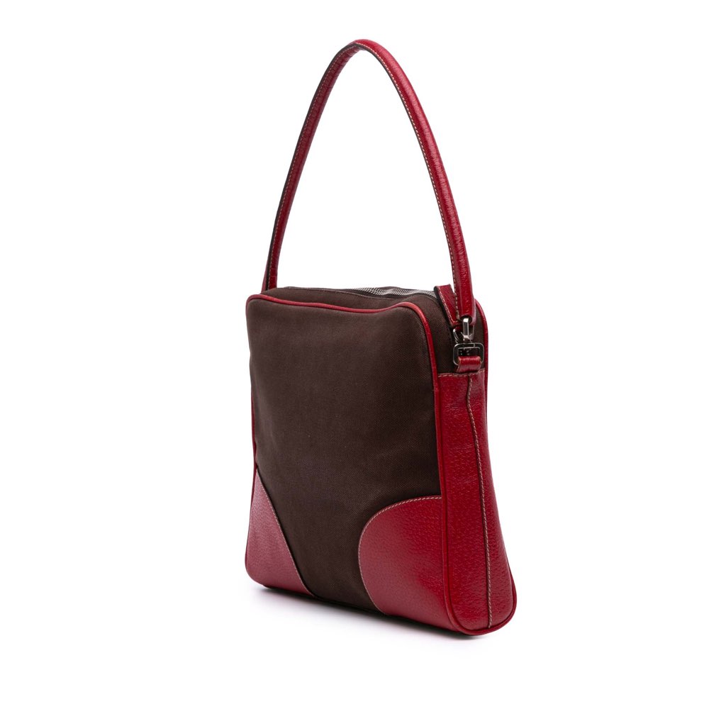 Prada Canvas Canapa Handbag - 2