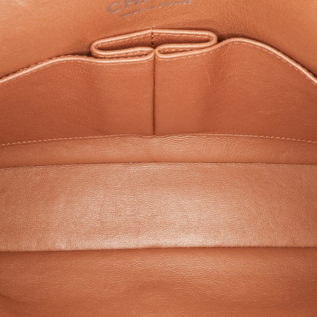 Chanel Medium Classic Metallic Caviar Double Flap - 4