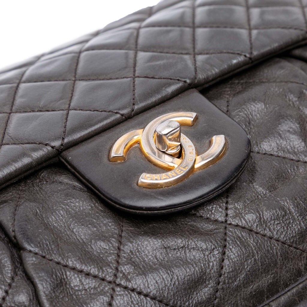 Chanel Quilted Calfskin Chic Quilt Flap - Side view