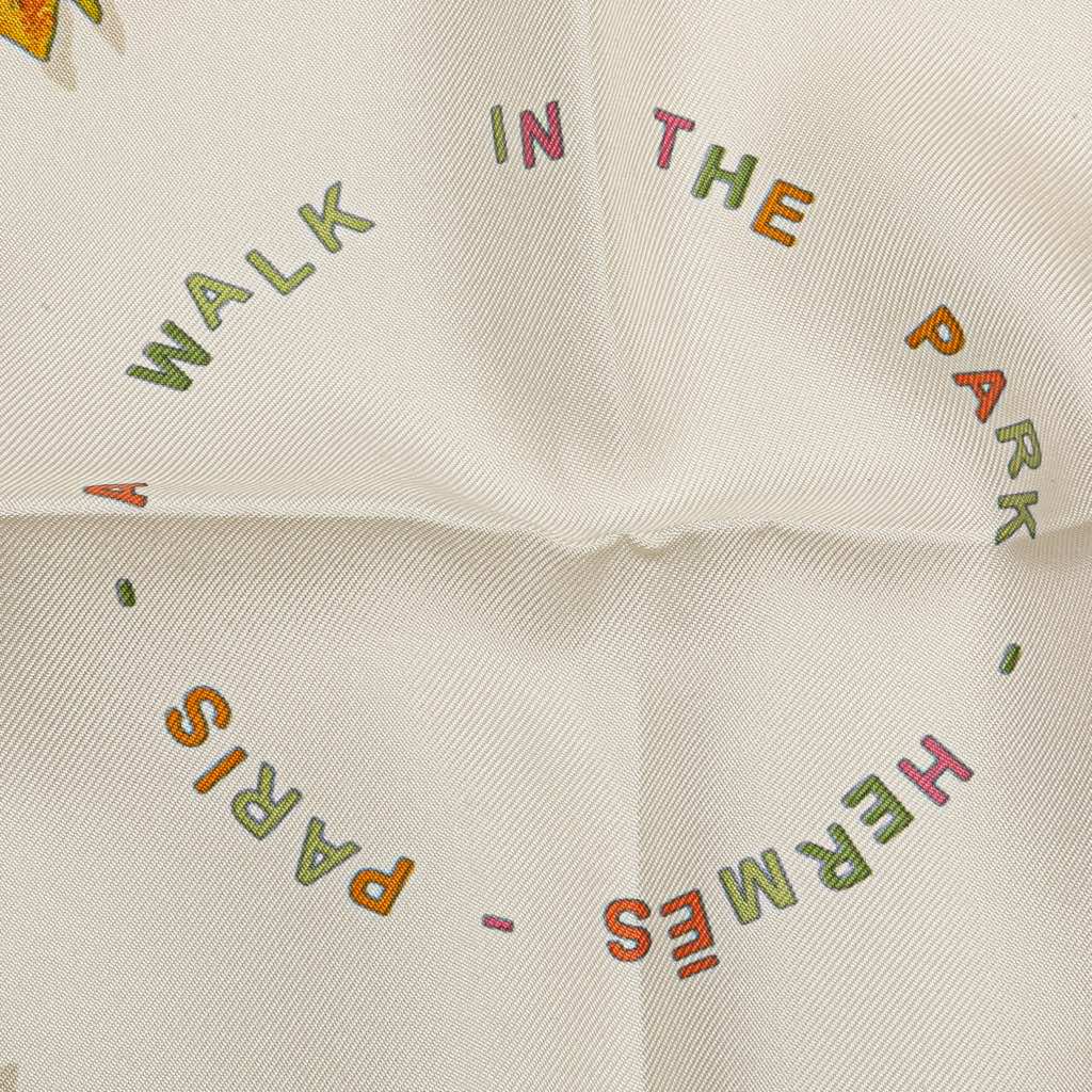 Hermès A Walk In The Park Silk Scarf - 2