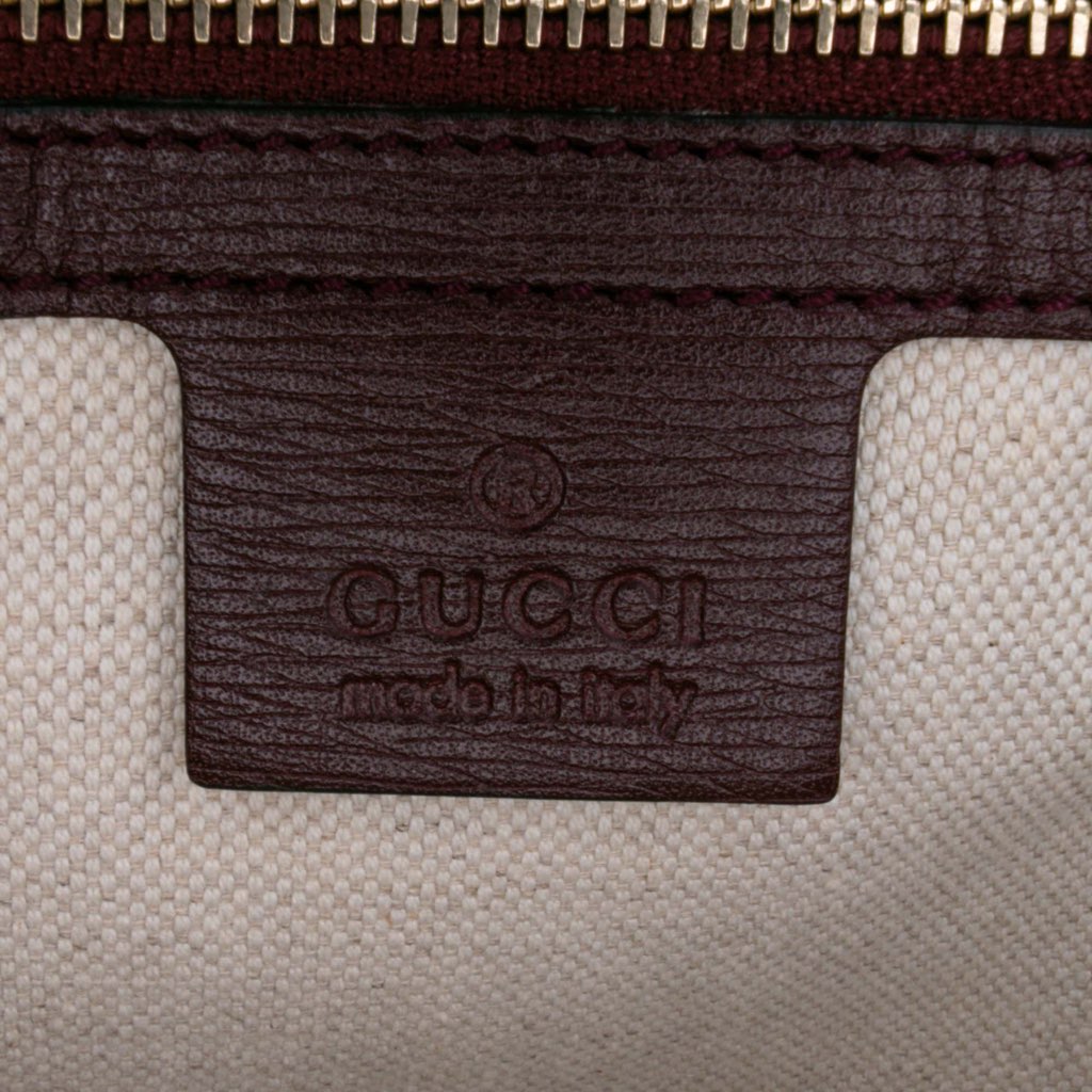 Gucci Small Leather Heartbeat Nice Dome Satchel - 5