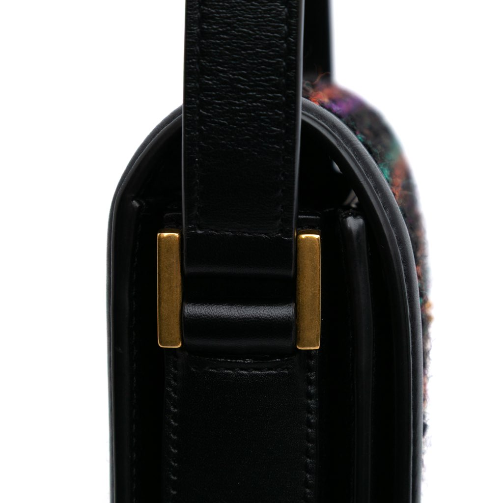 Saint Laurent Small Tweed Solferino Crossbody - Image 10