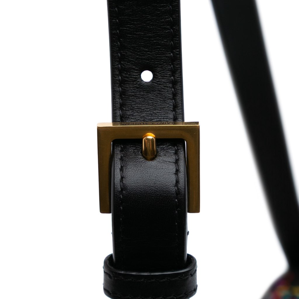 Saint Laurent Small Tweed Solferino Crossbody - Image 11