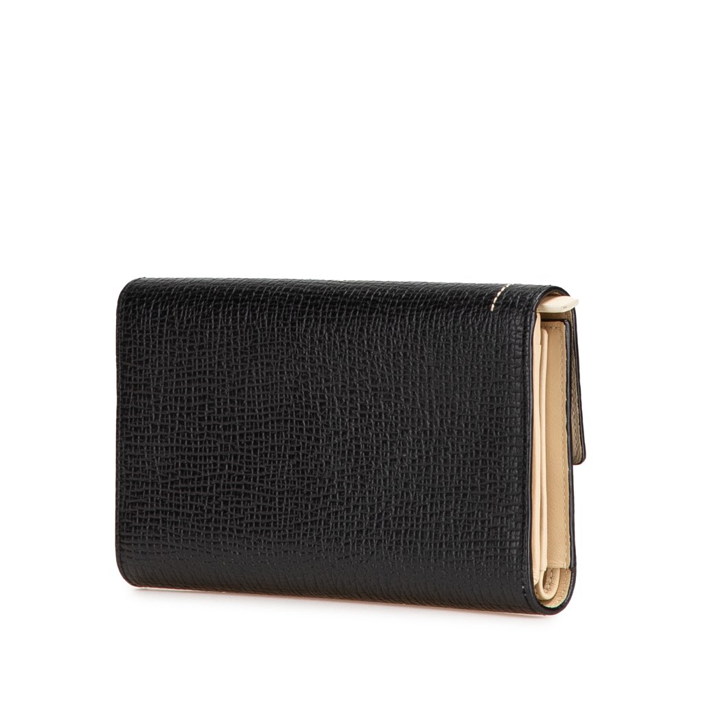 Loewe Anagram Grained Calfskin Long Wallet - 2