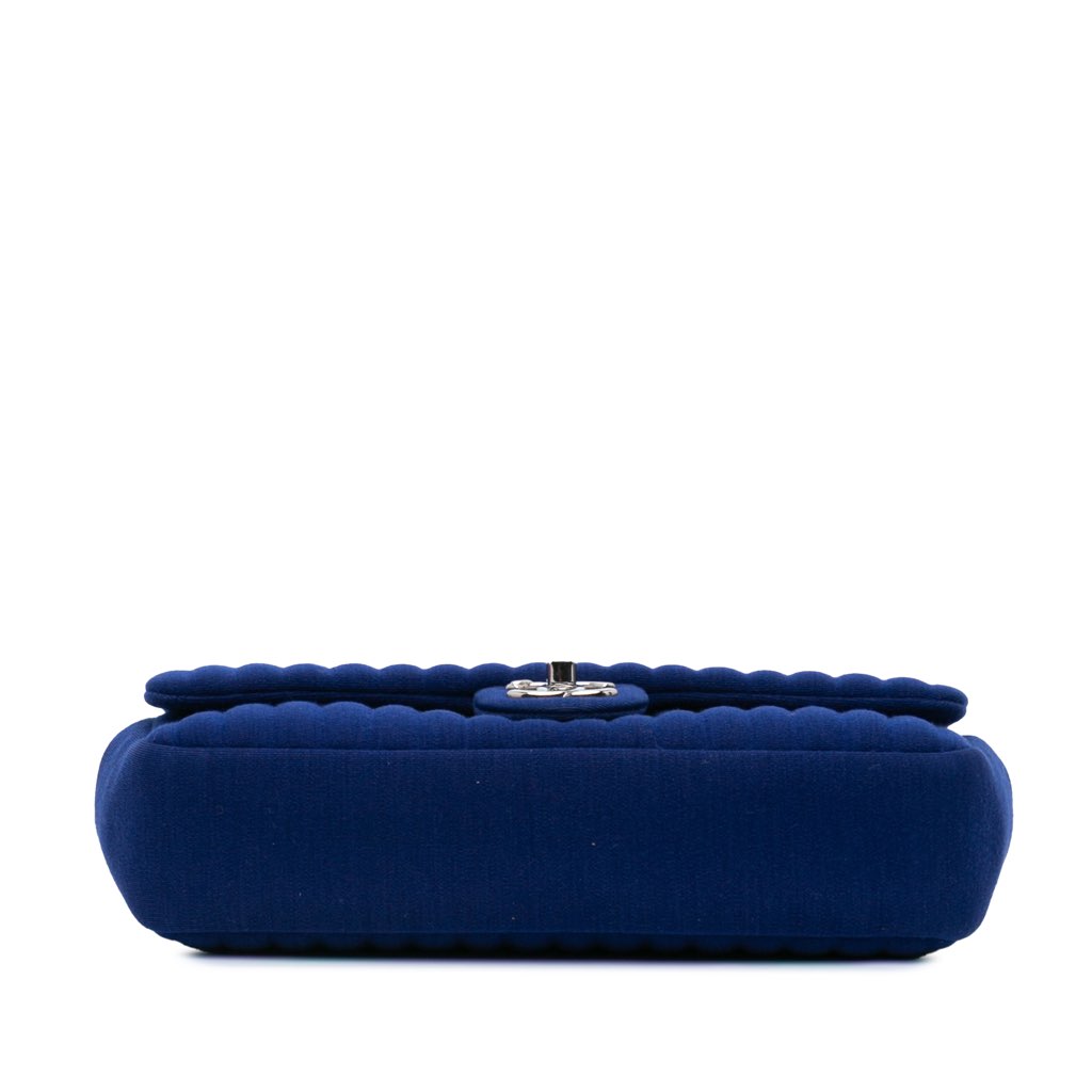 Chanel Medium Vertical Quilted Jersey Chain Flap - 3