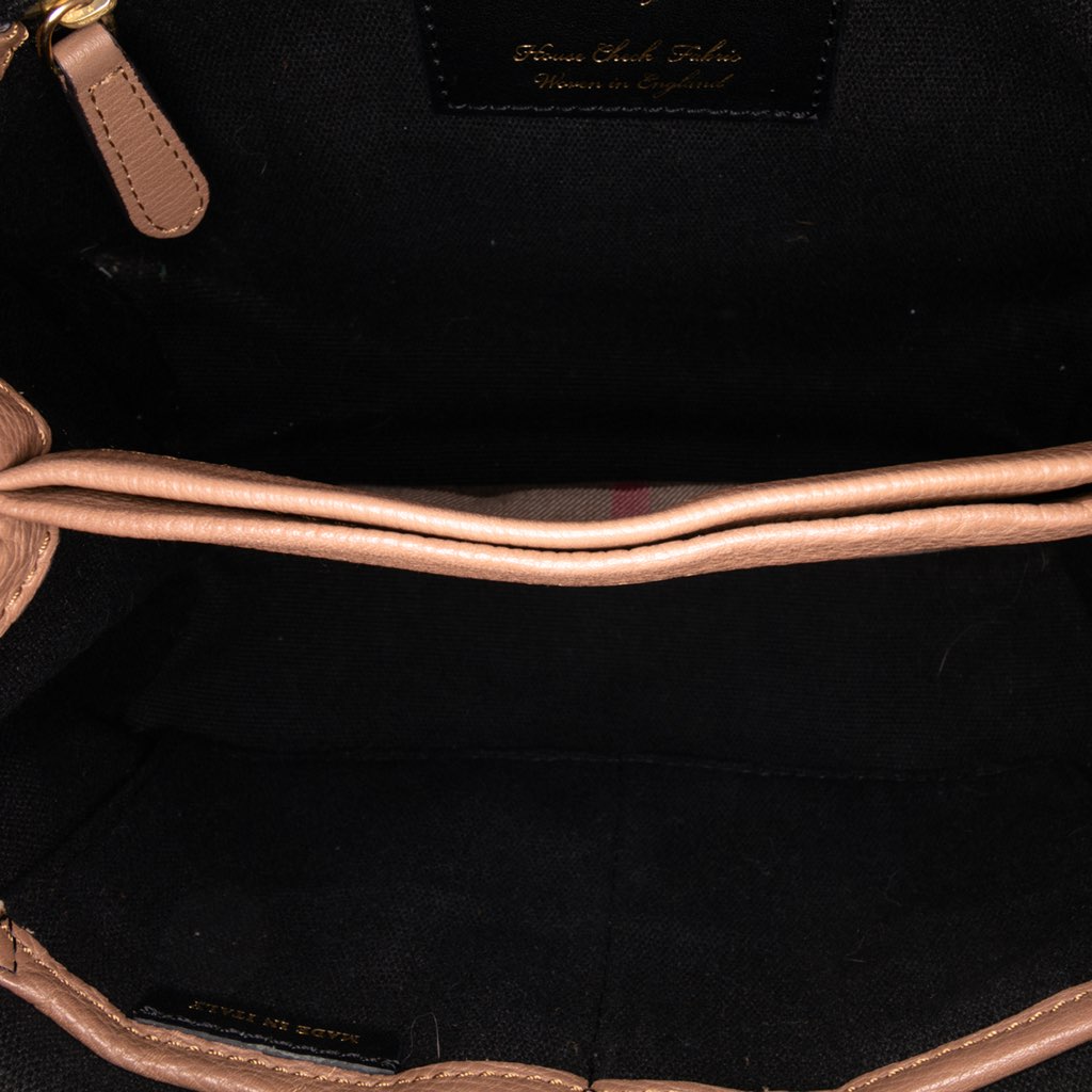 Burberry Small Calfskin and House Check Camberley Satchel - 4