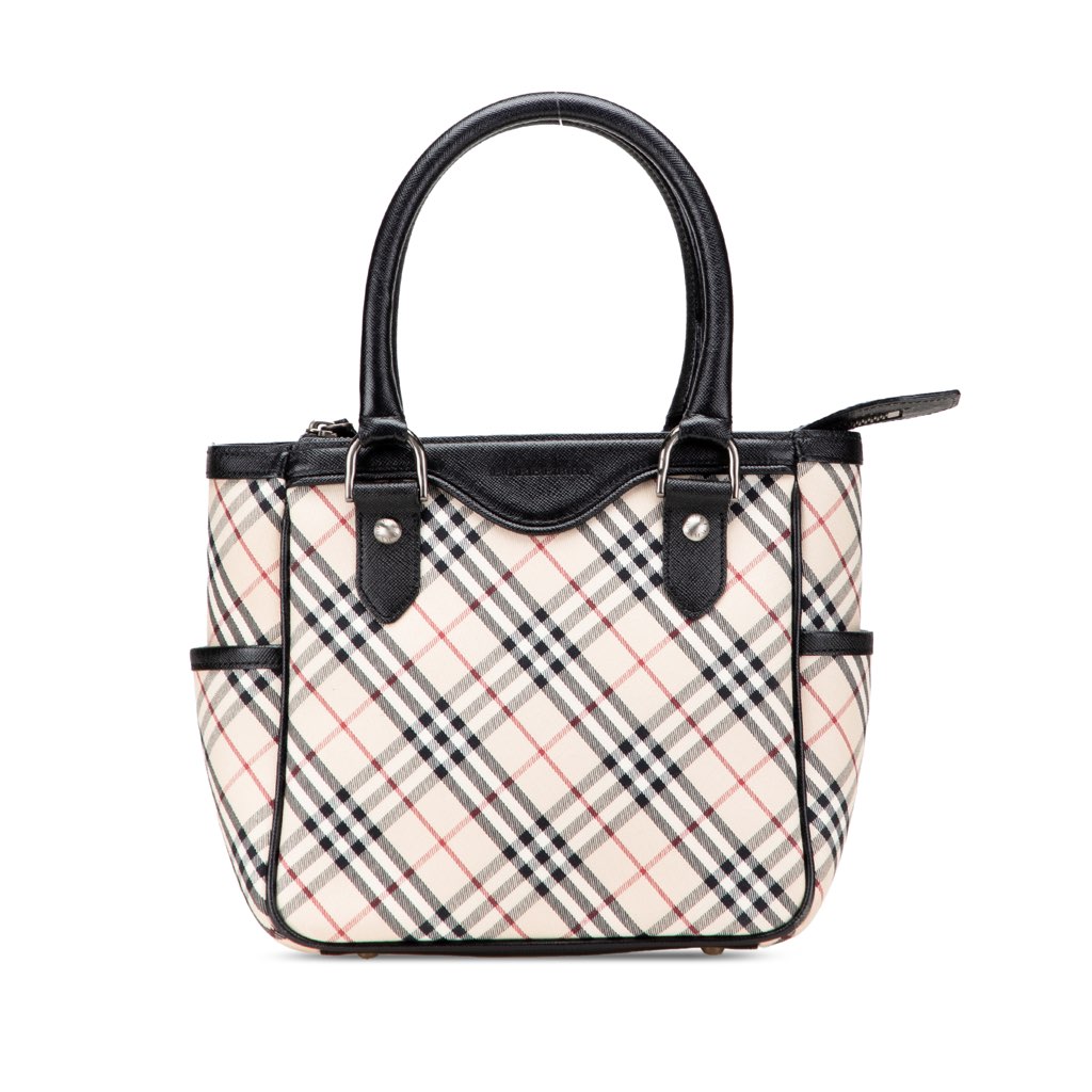 Burberry Nova Check Canvas Handbag
