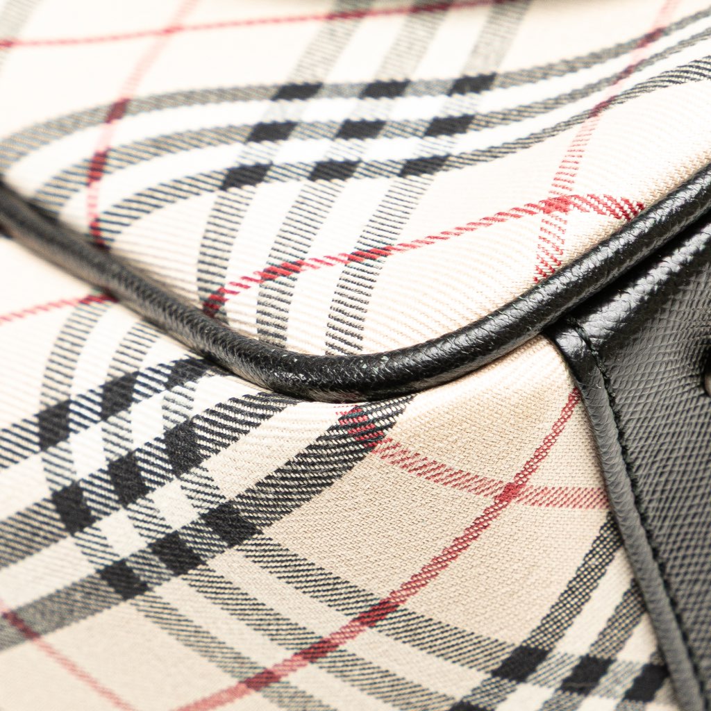 Burberry Nova Check Canvas Handbag - Detail 2