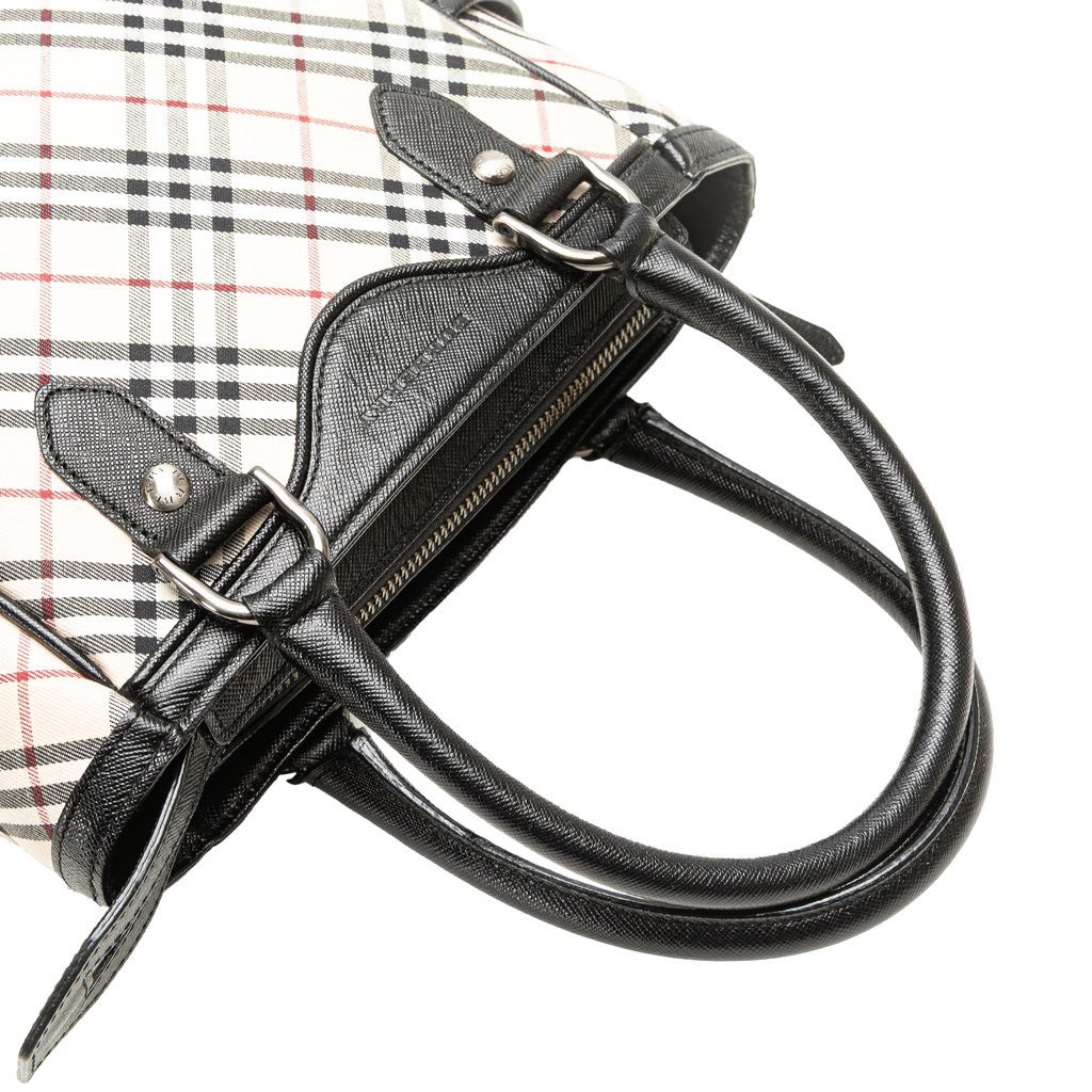 Burberry Nova Check Canvas Handbag - Image 11