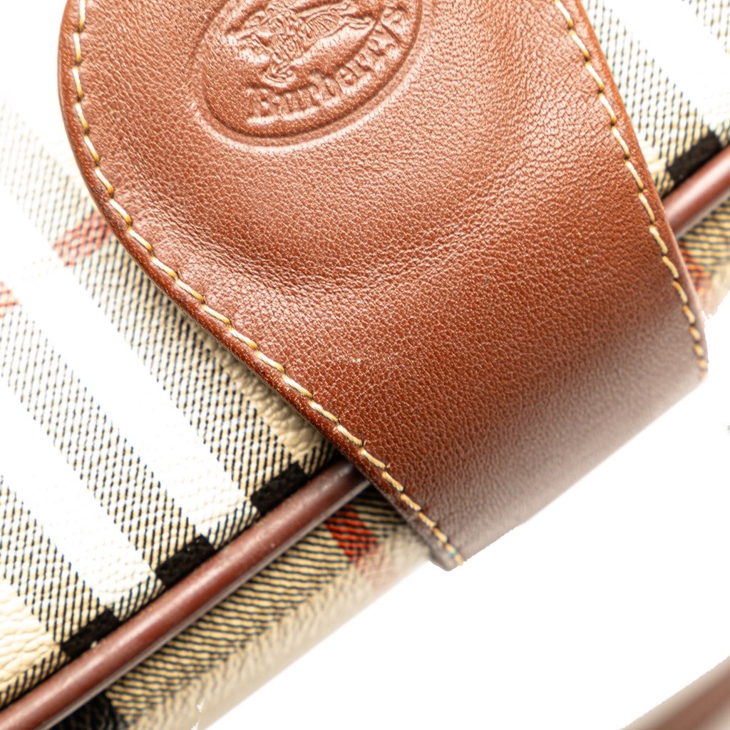 Burberry Haymarket Check Coated Canvas Crossbody - Detail 2