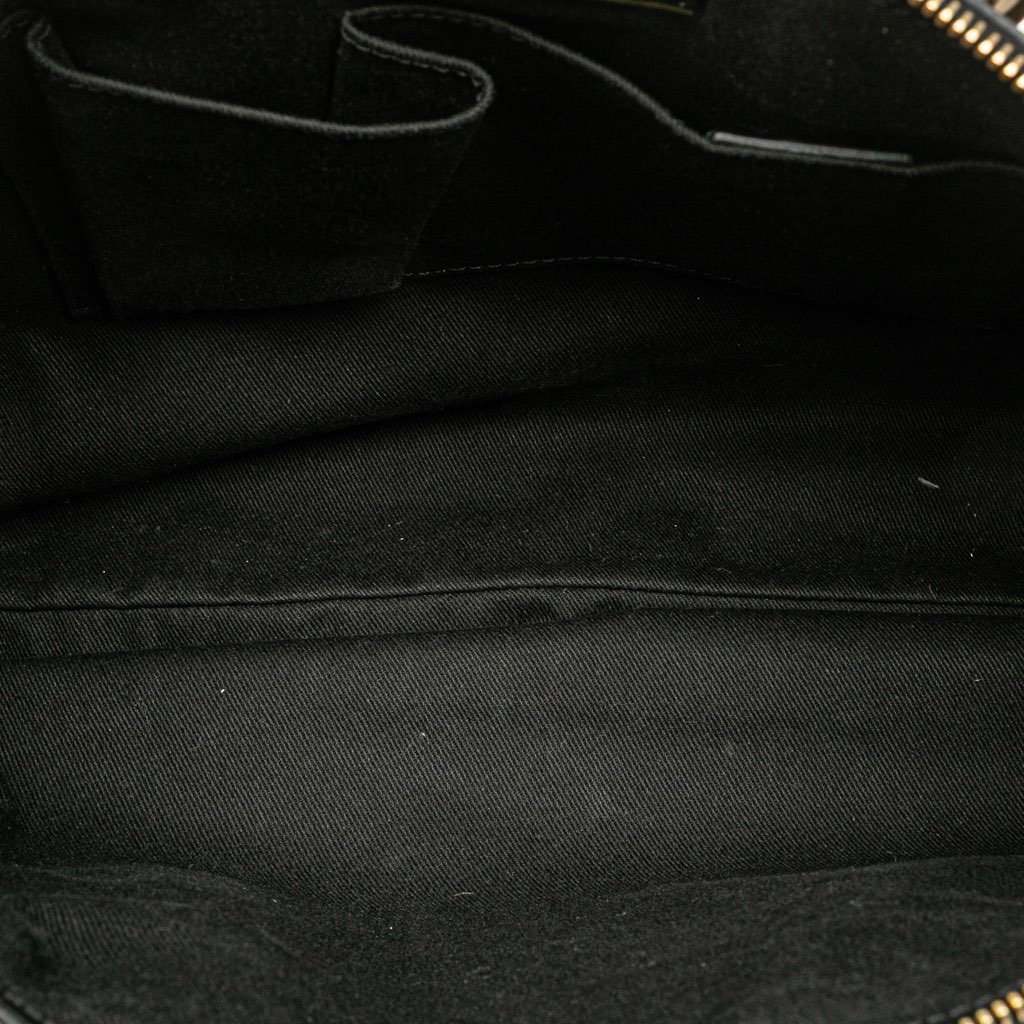 Celine C Carriage Canvas Satchel - 4