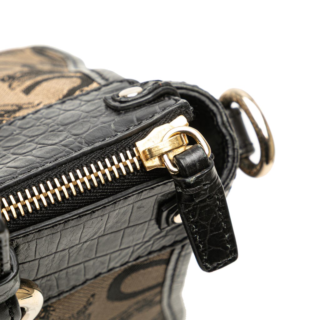 Celine C Carriage Canvas Satchel - Image 11