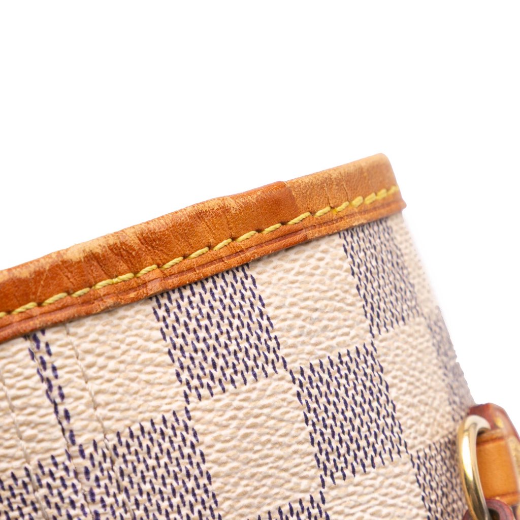 Louis Vuitton Damier Azur Neverfull MM - Image 11