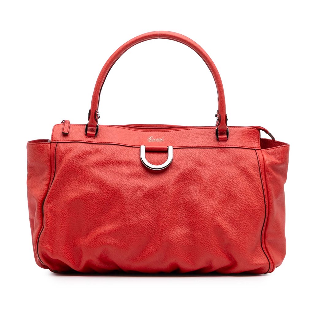 Gucci Calfskin Abbey D Ring Tote