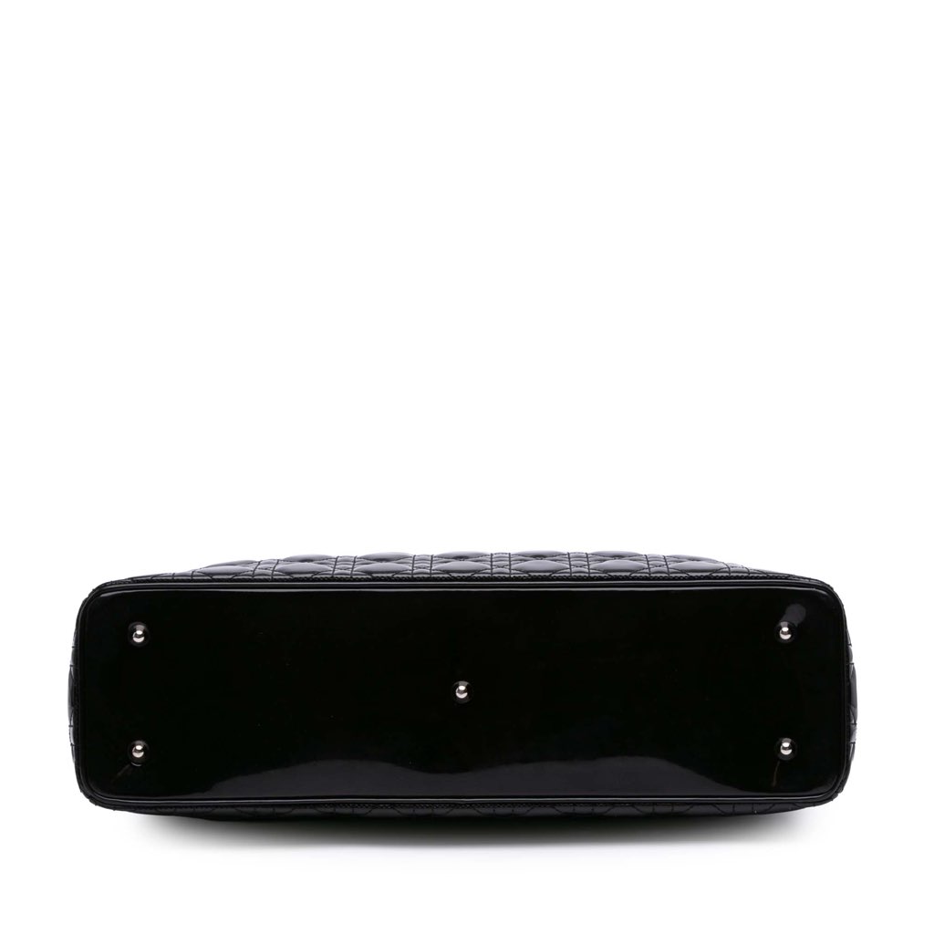 Dior Extra Large Patent Cannage Lady Dior - 3