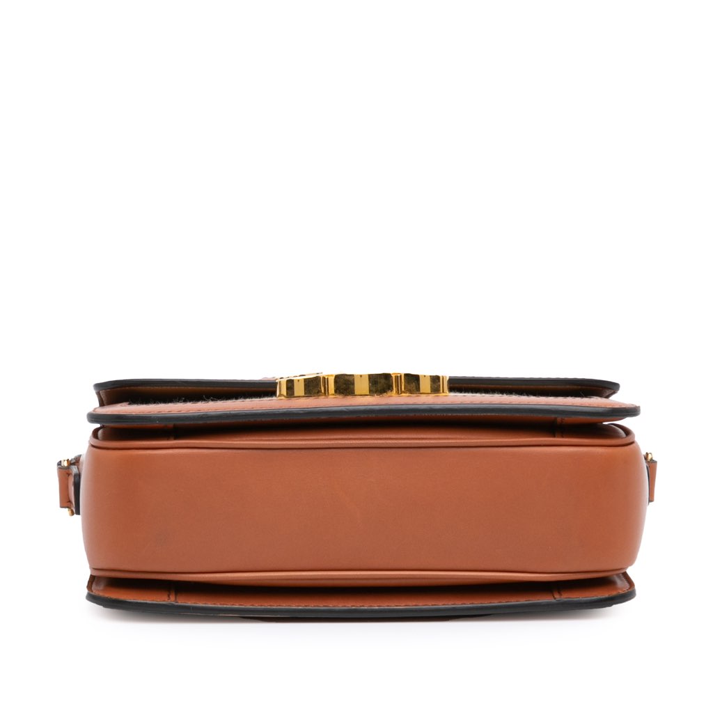 Celine Teen Canvas and Calfskin Triomphe Crossbody - 4