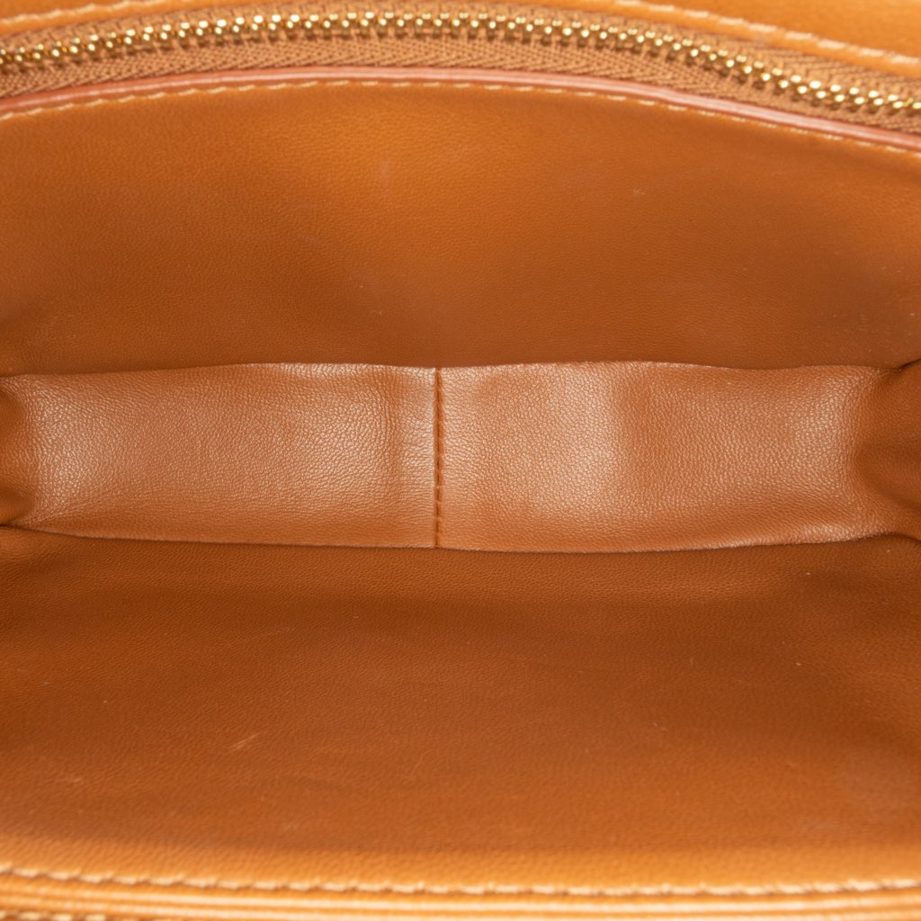 Celine Teen Canvas and Calfskin Triomphe Crossbody - 5