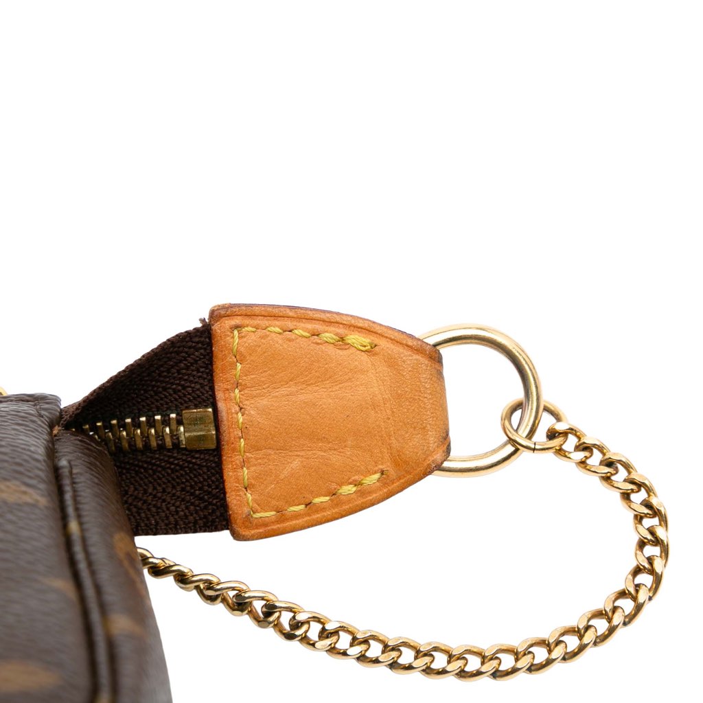 Louis Vuitton Monogram Mini Pochette Accessoires - Side view