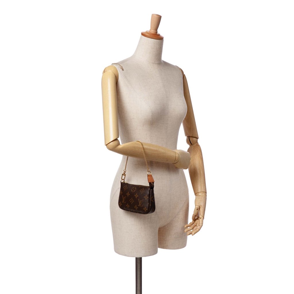 Louis Vuitton Monogram Mini Pochette Accessoires - Image 11