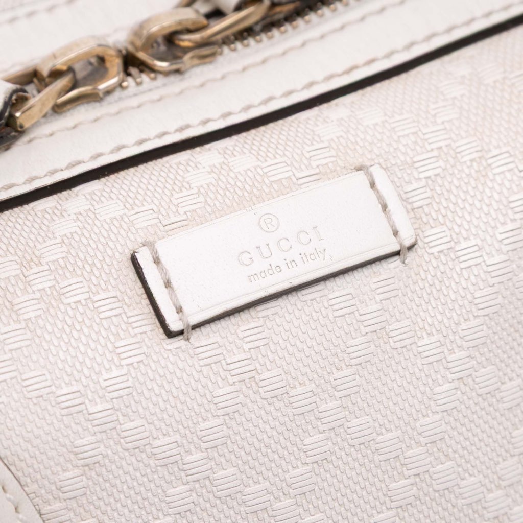 Gucci Diamante Leather Boston Bag - 5