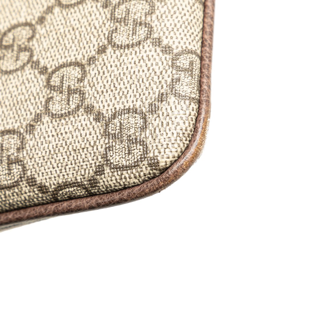Gucci Large GG Supreme Ophidia Web Clutch - Image 13
