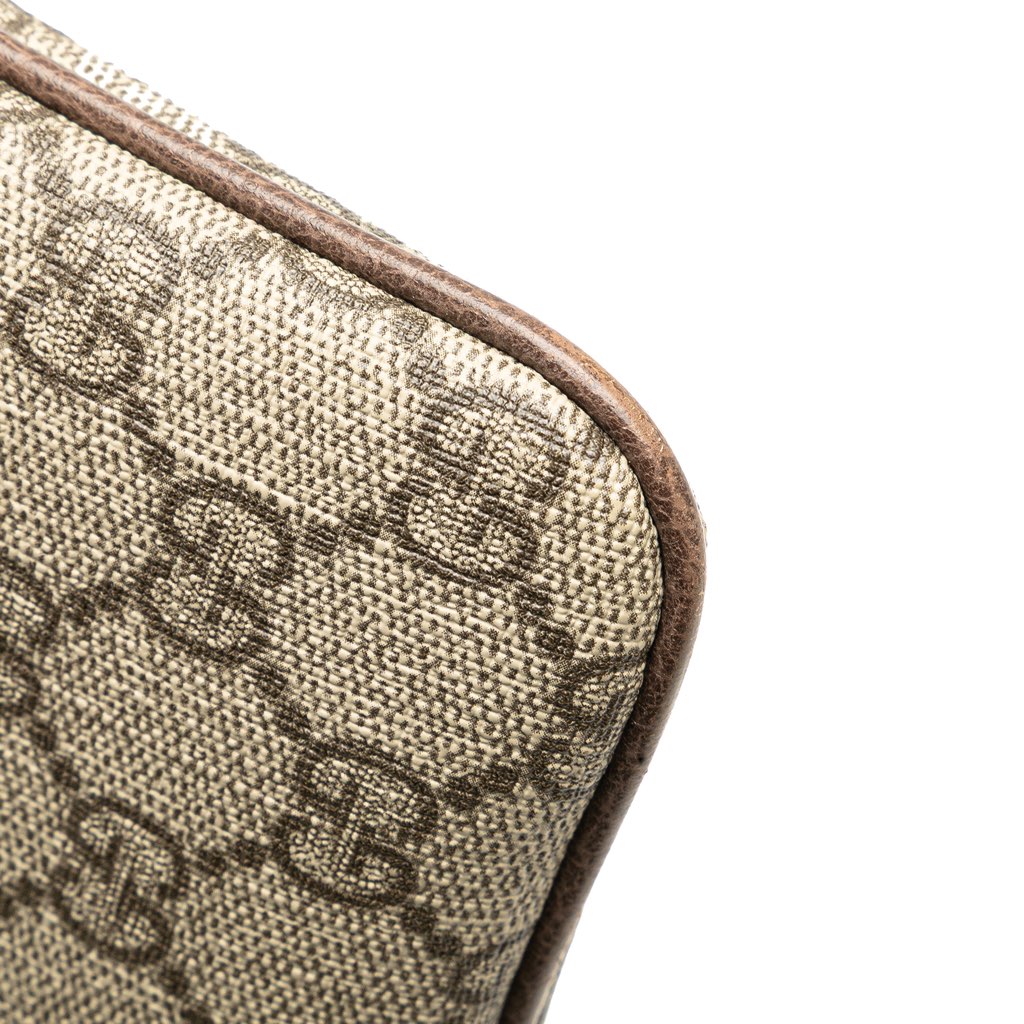 Gucci Large GG Supreme Ophidia Web Clutch - Image 14