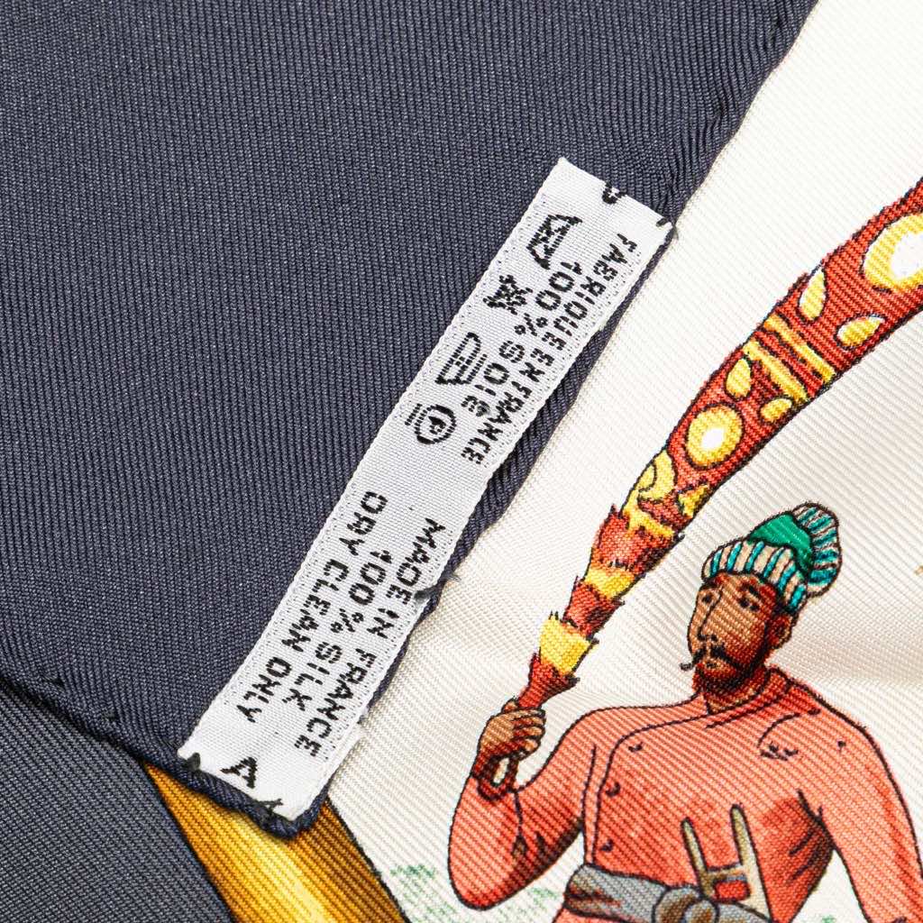 Hermès Les Chevaux des Moghols Silk Scarf - 3