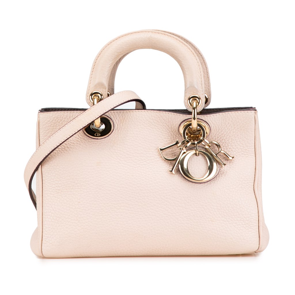 Dior Mini Leather Diorissimo Satchel