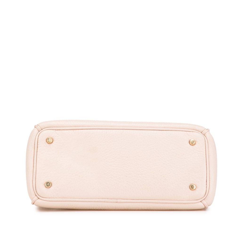 Dior Mini Leather Diorissimo Satchel - 3