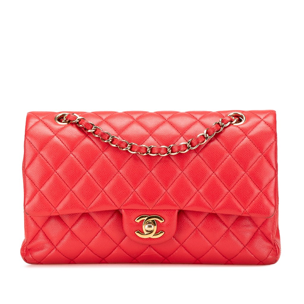 Chanel Medium Classic Caviar Double Flap