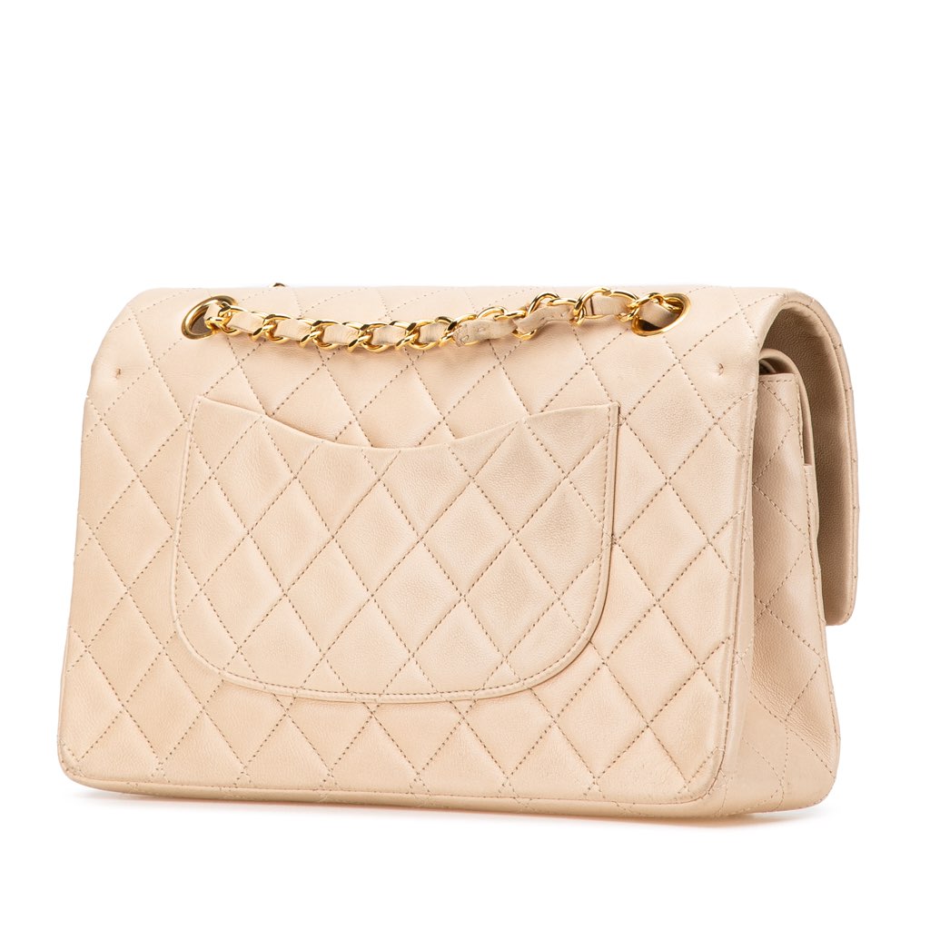 Chanel Medium Classic Lambskin Double Flap - 2