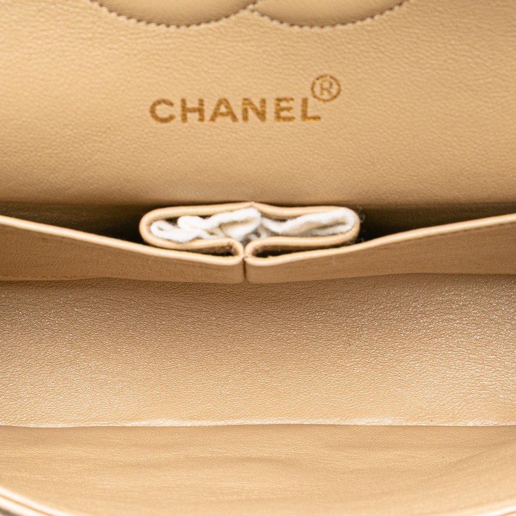 Chanel Medium Classic Lambskin Double Flap - 4