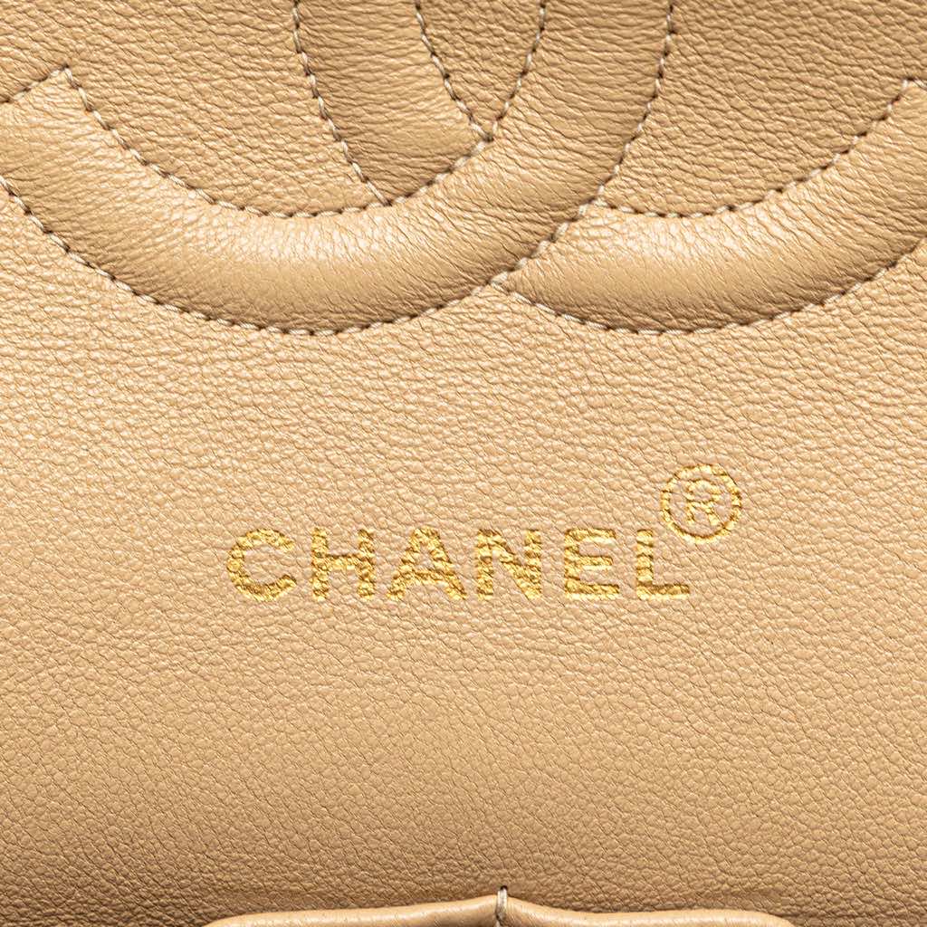 Chanel Medium Classic Lambskin Double Flap - 5