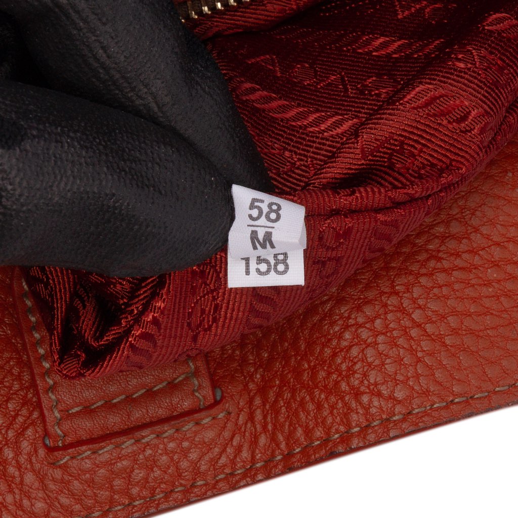 Prada Vitello Daino Side Zip Shopper Tote - Side view