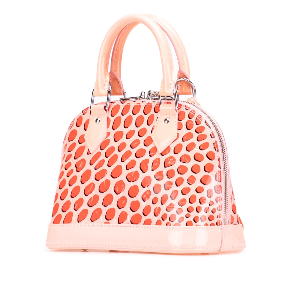 Louis Vuitton Monogram Vernis Jungle Dots Alma BB - Back view
