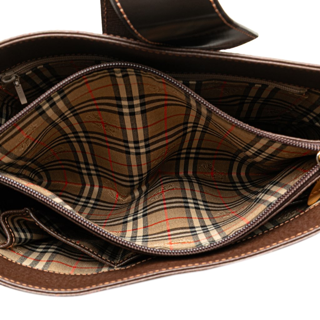 Burberry Leather Shoulder Bag - 4