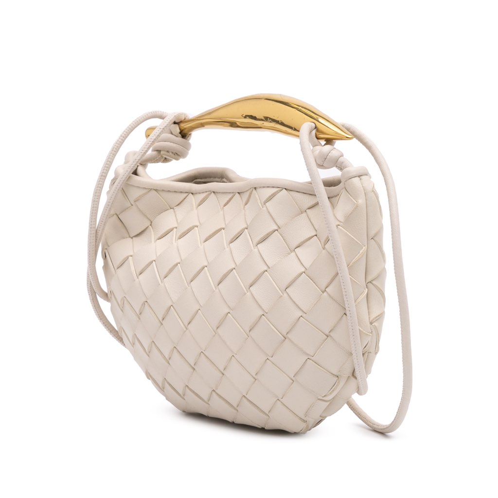 Bottega Veneta Mini Nappa Intrecciato Sardine - 2