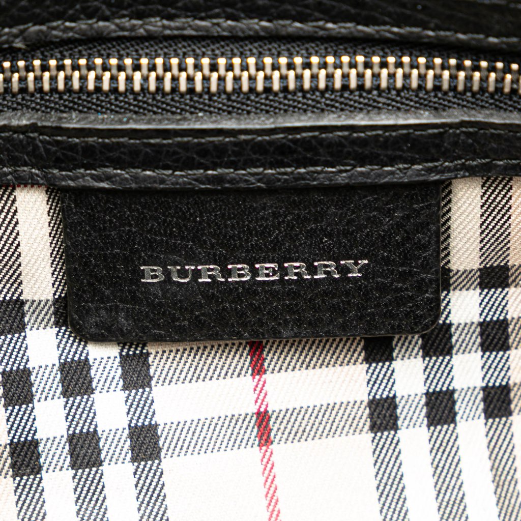 Burberry Leather Shoulder Bag - 5
