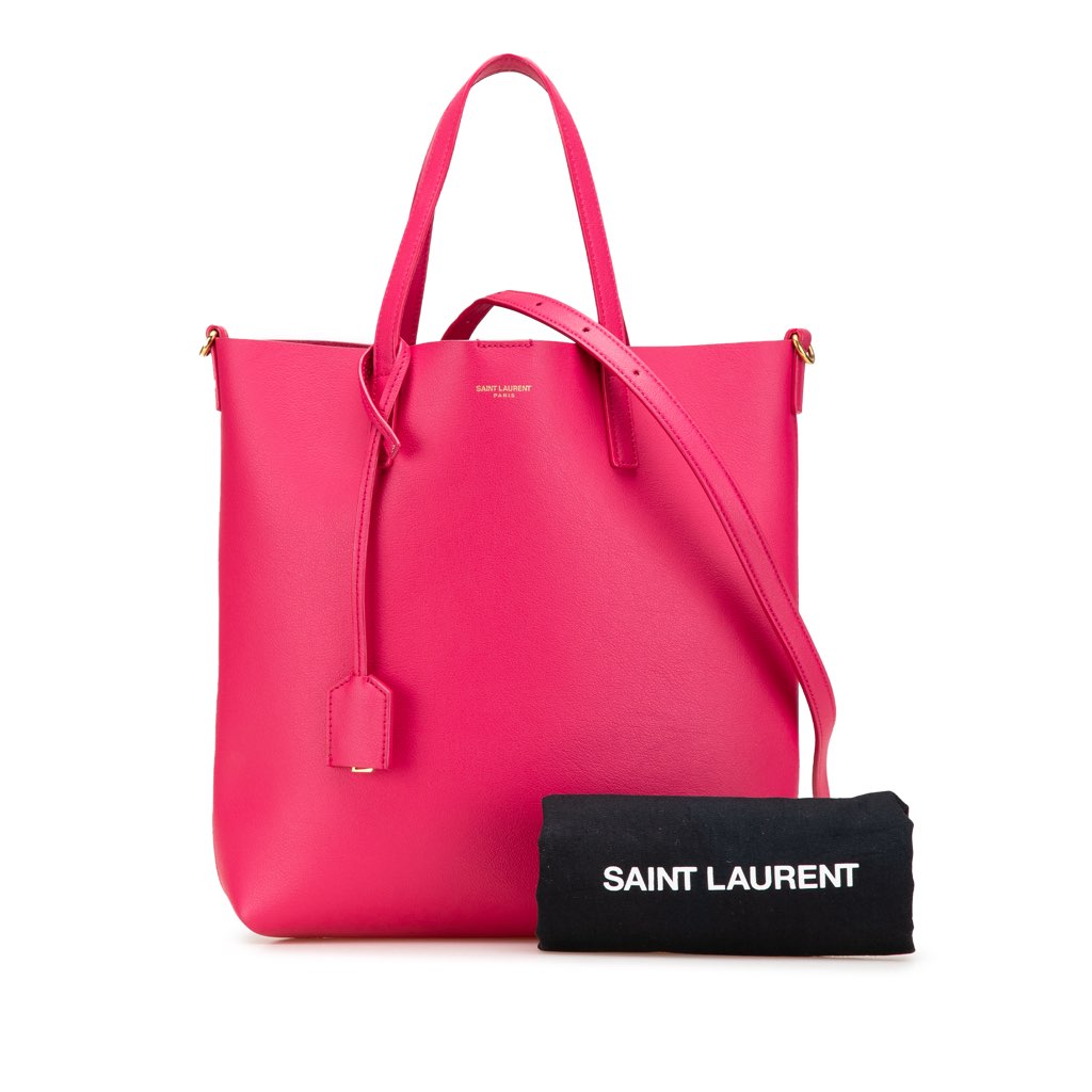 Saint Laurent Toy Leather North South Shopping Tote - Image 15