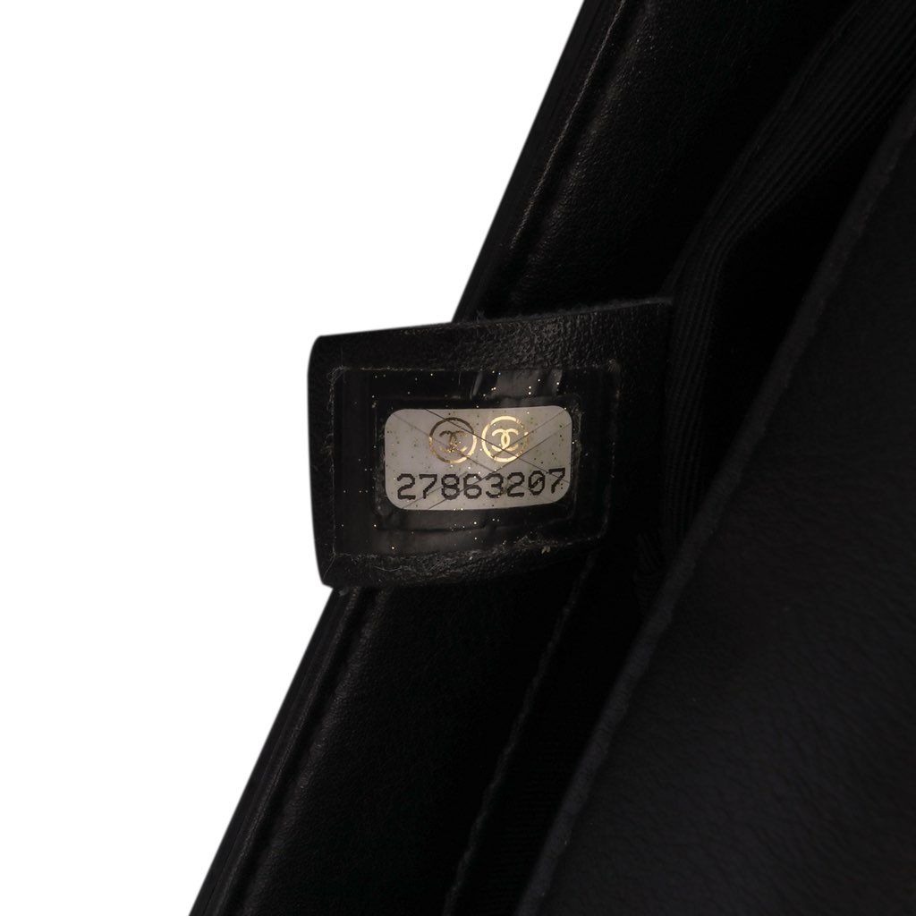 Chanel Small Stitched Calfskin Covered CC Flap - Side view