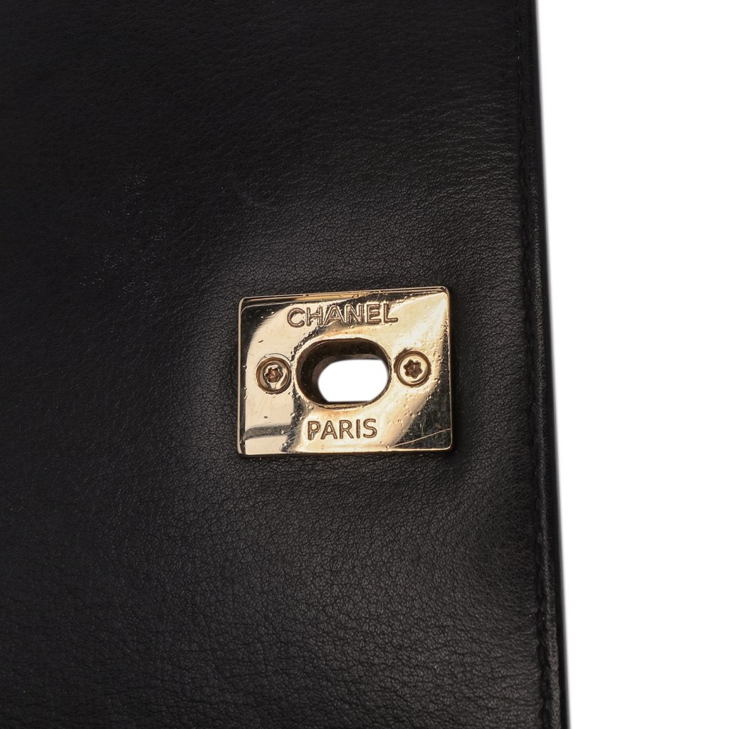 Chanel Small Stitched Calfskin Covered CC Flap - Detail 2