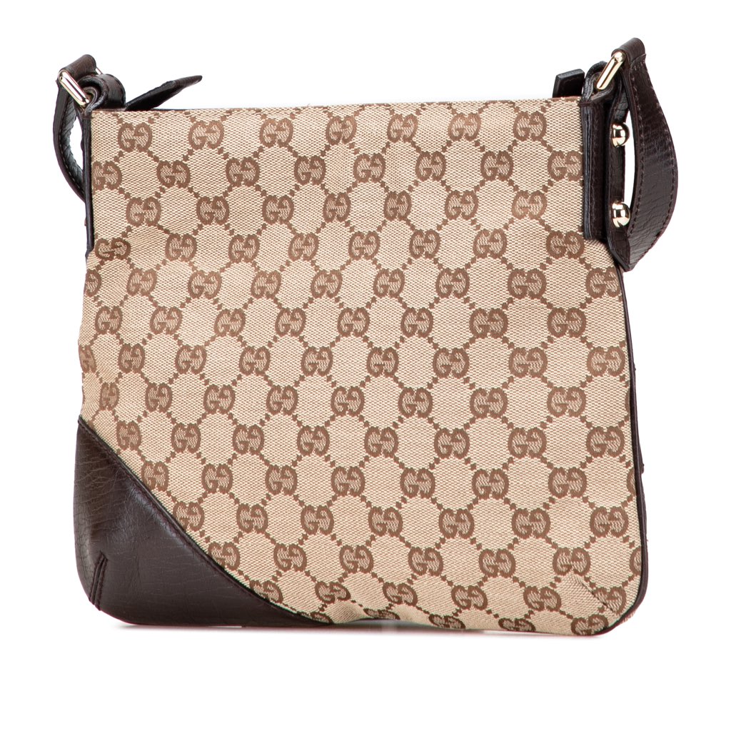 Gucci GG Canvas Hasler Web Crossbody - 2